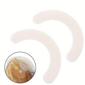 Resim 20 adet Esnek Açık Bej Yapışkan Bariyer Şeritleri - Hidrokolloid Su Geçirmez Ostomi Stoma Bakım Bandı, Dokusuz Kumaş, 7.49cm x 14.0cm Sızdırmaz Koruma, Esnek & Açık Beje Dostu Güvenli Ostomi Drenaj Yönetimi için 