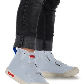 Resim Kiko Kids Garf Günlük Cırtlı Erkek Çocuk Bot Ayakkabı Mavi 
