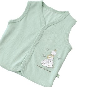 Resim Bibaby Biorganik Happy Always Yelek 61429 Yeşil 