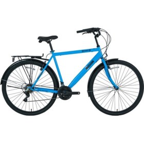 Resim Bisan BİSAN HARDY ERKEK ŞEHİR BİSİKLETİ 55CM V 28 JANT 21 VİTES AÇIK MAVİ SİYAH BEYAZ 