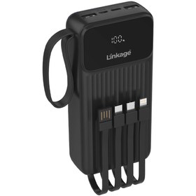 Resim Linkage LKP-42 4xUsb 30.000mAh Lcd Ekran, 22.5W Dahili USB, Mikro, Type-C Lightning Powerbank 