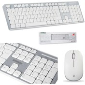 Resim EVEREST KM-6063 Beyaz-Gri Kablosuz Q Klavye Mouse | KM-6063 Beyaz-Gri Kablosuz Q Klavye Mouse KM-6063 Beyaz-Gri Kablosuz Q Klavye Mouse