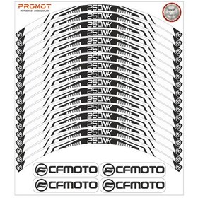 Resim Cf Moto Nk 250 Jant Şeridi 3 