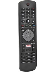 Resim Philips Uyumlu 55Pus7303/62 Lcd Led Tv Kumanda Netflix Tuşlu 