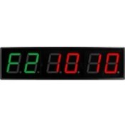 Resim Empoorlium Ekran Spor Salonu Zamanlayıcısı 1,5 Inç Rakamlı Geri Sayım/yukarı Sayım Zamanlayıcısı Boks Döngüsü Aralık Saati Kronometre Fitness Eğitimi Abd Fişi (Yurt Dışından) 