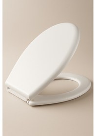 Resim Yavaş Kapanan Klozet Kapağı Sessiz, Dayanıklı Ve Kolay Montajlı 