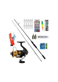 Resim Fx4000 Oslo Legend 270cm 7-40gr Spin Olta Takımı Seti 