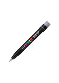 Resim Uni Posca Fırça Uçlu Marker Pcf-350 Gümüş 