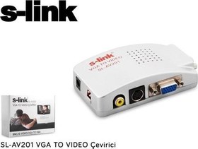 Resim SL-AV201 Vga To Video Converter 