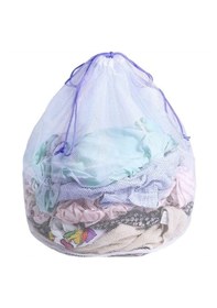 Resim Çamaşır Yıkama Filesi Mor Ipli 40x60 Cm X Beyaz 
