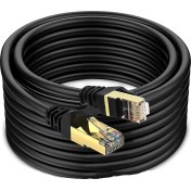 Resim Aogo 10 Metre Cat 7 Patch Kablo 10M Cat7 Ethernet Kablosu 10GBPS Internet Kablosu RJ45 Network Cord Patch 