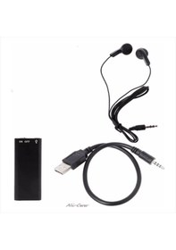 Resim 16 Gb Hafızalı Dünyanın En Küçük Ses Kayıt Cihazı 24 Saat Kayıt 