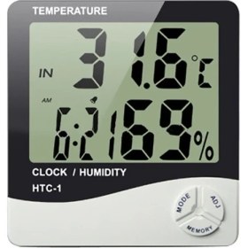 Resim Brc Toptan Masaüstü Dijital Termometre Nem Ölçer Higrometre 