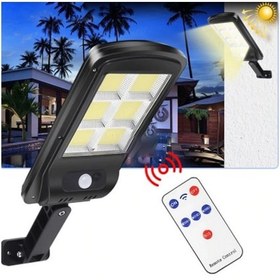 Resim Solar Bahçe Aydınlatma 180 Cob Led Güneş Enerjili Bahçe Lambası 