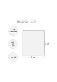 Resim 2 Set - 88 Parça Tox Rakamları Öğreniyorum Keçe Duvar Panoları . 