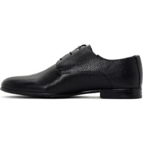 Resim Derimod Black Erkek Siyah Bağcıklı Deri Klasik Ayakkabı 25SFD6010FT 