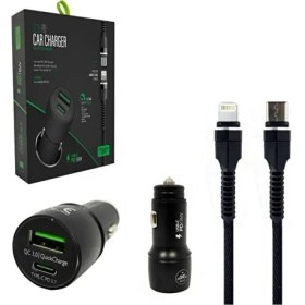 Resim Powerway CC35 Type-Usb 18W Çakmaklık Hızlı Araç Şarjı 