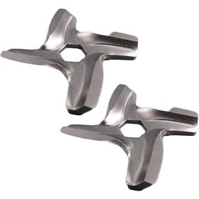 Resim 2 Adet Kıyma Makinesi Parçaları 5 Kıyma Aksesuarı Değiştirme Moulinex İçin Uygun 