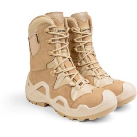 Resim U*FORCE FALCON SU İTİCİ ÖZELLİKLİ BEJ Tactical Outdoor Fermuarlı nubuk bot 