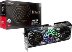 Resim Asrock RX 9070 XT Taichi OC 256 Bit GDDR6 16 GB Ekran Kartı Teşhir 