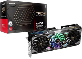 Resim Asrock RX 9070 XT Taichi OC 256 Bit GDDR6 16 GB Ekran Kartı Teşhir 
