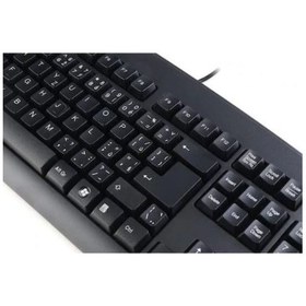 Resim Silinmez Tuşlu Usb Kablolu Standart Q Klavye 