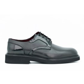 Resim Tuna Hakiki Deri Eva Taban Oxford Model Erkek Ayakkabı - E4355 