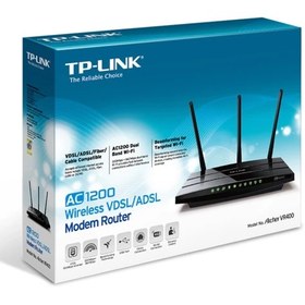 Resim TP-LINK ARCHER VR400 AC1200 VDSL/ADSL MODEM/ROUTER 