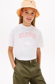 Resim Tommy Hilfiger Kız Çocuk Tişört, PR-KG0KG095230176900048 