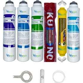 Resim Pemax Water Solutions Kapalı Kasa Su Arıtma Cihazlarına Tak Çevir 6'lı Orijinal LG Kuno Mebran Mineral -Tatlandırıcı 