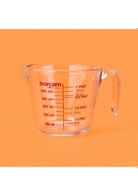 Resim Borcam Ölçü Kabı - Şeffaf - 500 Ml Renkli 