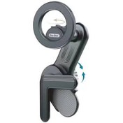Resim Go-Des Laptop - Monitör Telefon Tutucu Go Des GD-HD317 360° Dönebilen Başlıklı V Köşeli Tasarım Siyah 