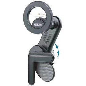 Resim Go-Des Laptop - Monitör Telefon Tutucu Go Des GD-HD317 360° Dönebilen Başlıklı V Köşeli Tasarım Siyah 