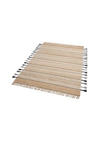 Resim Eko Halı Juno Jüt Ech 05 Natural Grey Dekoratif Jüt Kilim Gri 