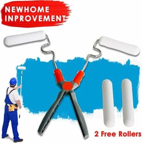 Resim MCM Group Damlatmaz Tüylü Boya Rulo Fırçası 25 cm - Iç ve Dış Cephe Boya Rulosu 