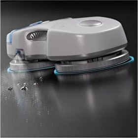Resim Xiaomi C7 Cam Silme Robotu Distribütör Garantili Yer Silme Özelliği ile 10 mm Aşılabilir Engel 