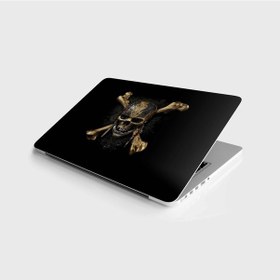 Resim Laptop Sticker Bilgisayar Notebook Pc Kaplama Etiketi Kurukafa 