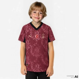 Resim Puma Galatasaray Sk Çocuk Kırmızı Forma 779820 Kırmızı 