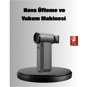 Resim Çok Fonksiyonlu Şarjlı Hava Üfleme Ve Vakum Makinesi 