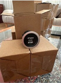 Resim Start Stop Düğme Siyah 