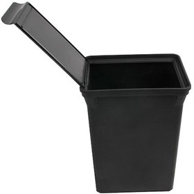 Resim Qutu Q-Trash Bın 20 L Black Çöp Kovası Siyah 