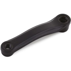 Resim Mtb Bisiklet Sol Pedal Kolu, Plastik Kaplı İçi Lama Demir (Siyah) 