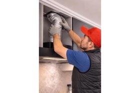 Resim Aspiratör Borusu 127 mm 3 Metre Alüminyum Esnek Havalandırma Hortumu, Davlumbaz, Mutfak Aspiratörü, Kombi ve Klima Bağlantısı Için Dayanıklı Esnek Hava Tahliye Borusu 
