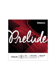 Resim D'Addario Prelude 3/4 Tek Re Keman Teli Medium Tension 