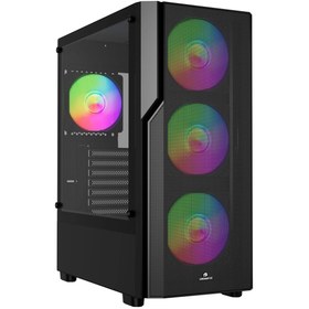 Resim Gamebooster 650w 80+ Crux E650b Jbst-gbe650b Gamıng Mıd-tower Pc Kasası 
