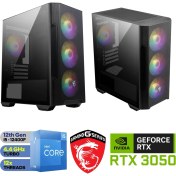 Resim MSI Gaming Pc Ddr4 – Rtx 3050 6 GB – Intel I5 12400F – 32 GB Ddr4 Ram – 500 GB M.2 SSD – Windows 11 Pro Masaüstü Bilgisayar 