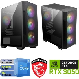 Resim MSI Gaming Pc Ddr4 – Rtx 3050 6 GB – Intel I5 12400F – 32 GB Ddr4 Ram – 500 GB M.2 SSD – Windows 11 Pro Masaüstü Bilgisayar 
