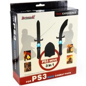 Resim PS3 Move 3in1 Combat Pack Aksesuar Seti Kılıç Balta Bıçak Kontorland