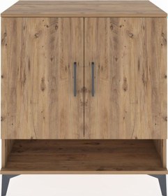 Resim Hyperion Şifonyer Tek Raflı 2 Kapaklı 88x44x96 Çam-çam Çam 