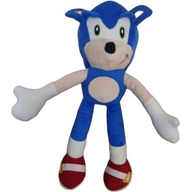 Resim Sonic Peluş Oyuncak Organic Kumaş 45 Cm Mavi 
